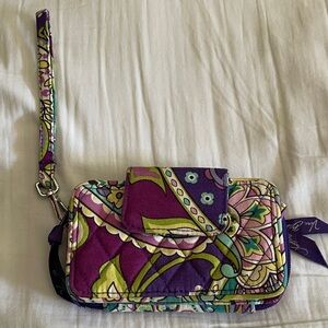 Vera Bradley Multicolor Patterned Wristlet Wallet